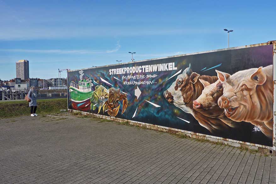 street art in Oostende